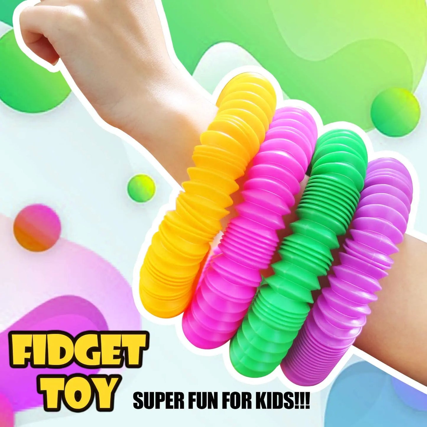Mini Tubos Sensoriales Pop (Set de 4) – Juego de Construcción y Regulación Sensorial