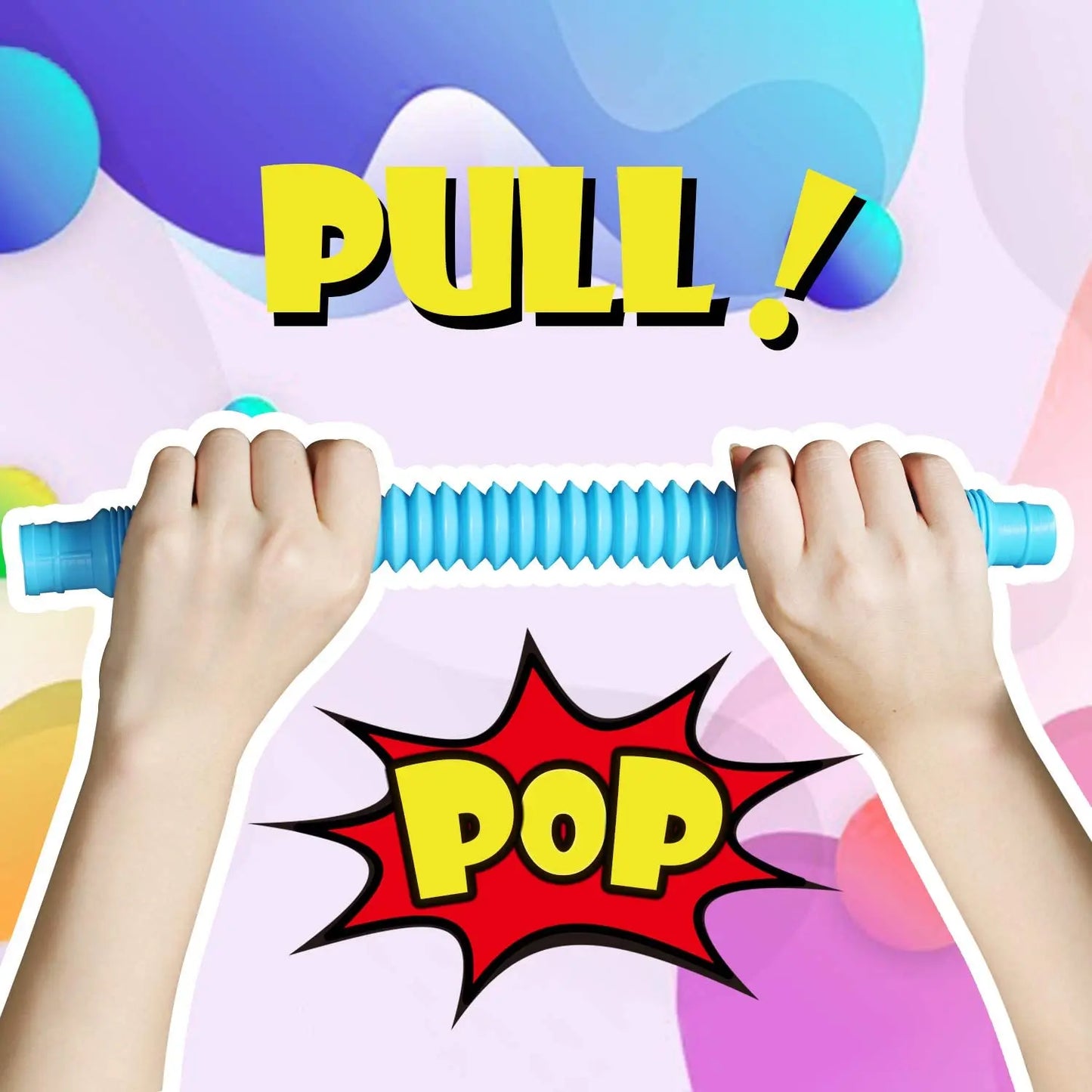 Mini Tubos Sensoriales Pop (Set de 4) – Juego de Construcción y Regulación Sensorial