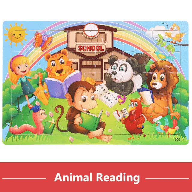 Rompecabezas 3D de Animales – Juego de Observación y Coordinación