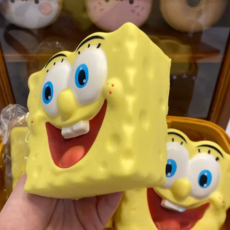 Juguete Antiestrés Bob Esponja – Apretar, Relajar y Disfrutar
