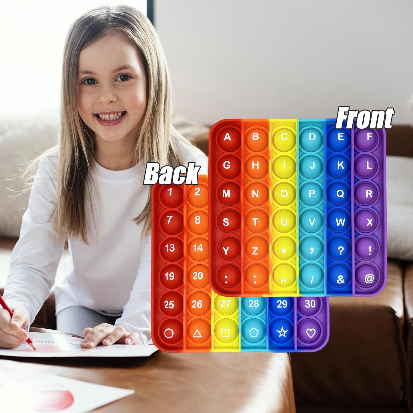 Juego Educativo con Letras, Números y Marco de Suma – Aprende Jugando con el Método Visual