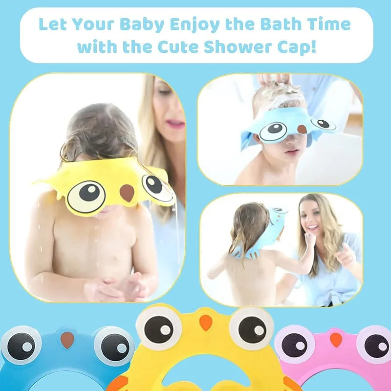 Gorro Protector para Ducha – Evita el Contacto con los Ojos al Lavar el Pelo