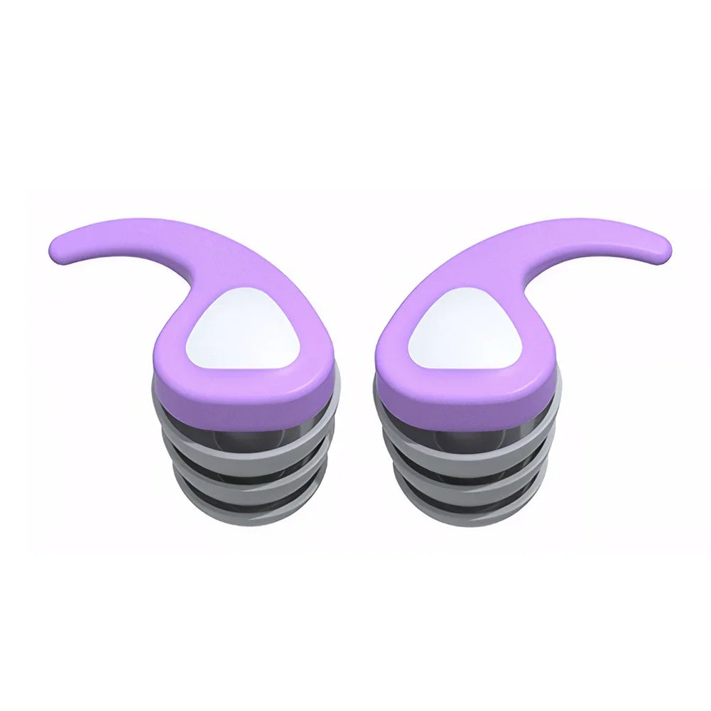 Tapones para los oídos con bloqueo de sonido para niños, Protector de silicona impermeable, reutilizable, reducción de ruido para piscina, baño, ducha, surf