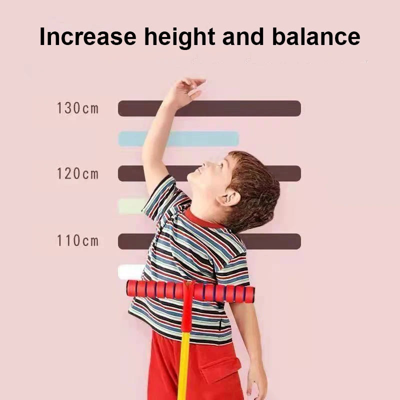 Pogo Saltarín de Espuma para Niños – Juego Activo y Desarrollo Motor