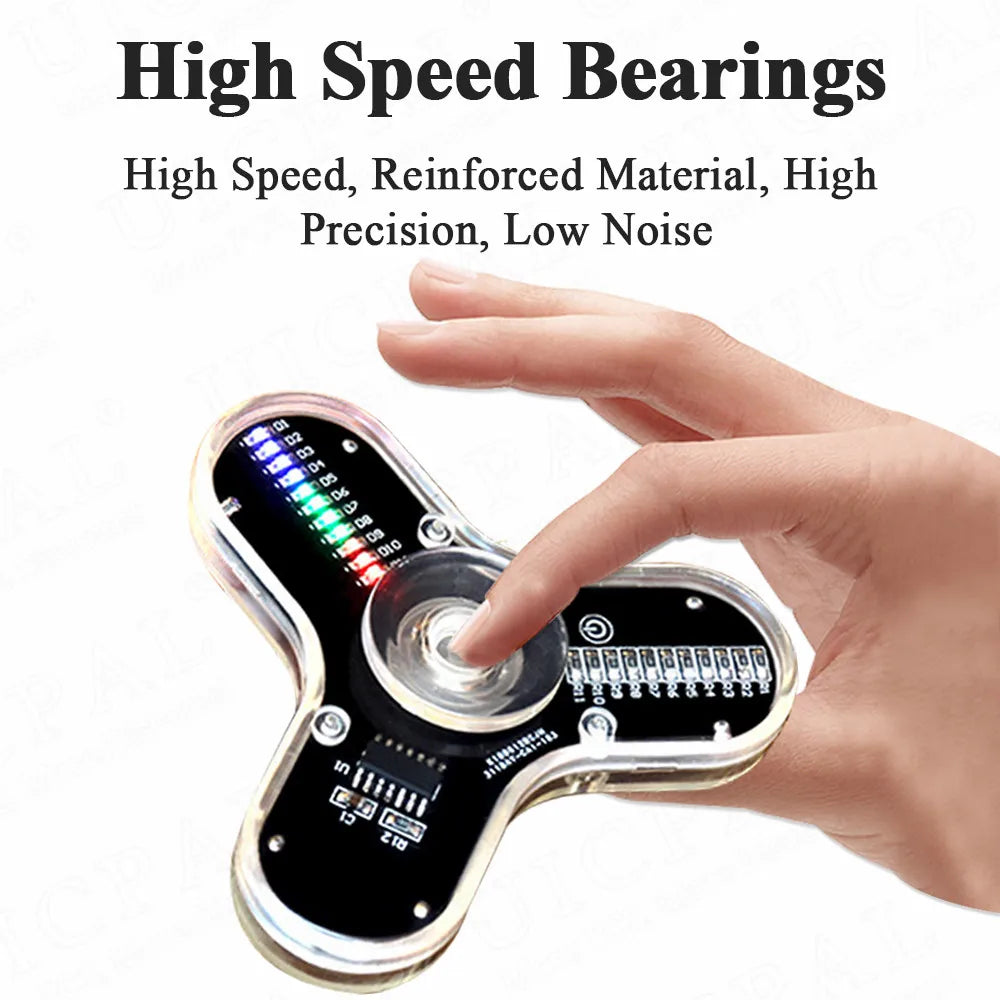 Kit Electrónico Fidget DIY con LED – Montaje Manual y Estimulación Sensorial