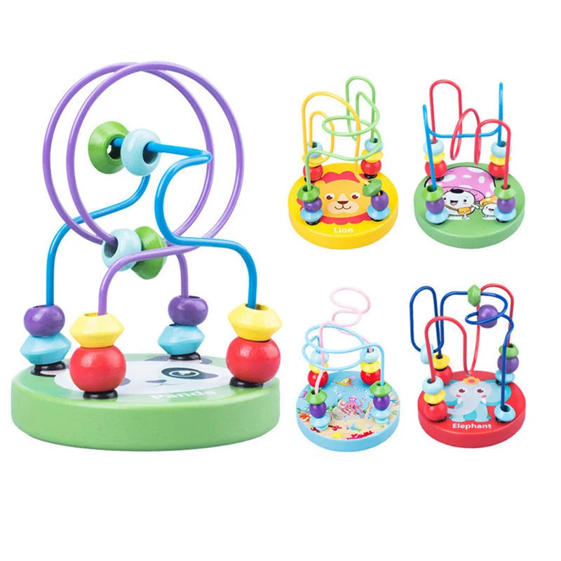 Laberinto de Cuentas Montessori – Movimiento, Atención y Juego Sensorial