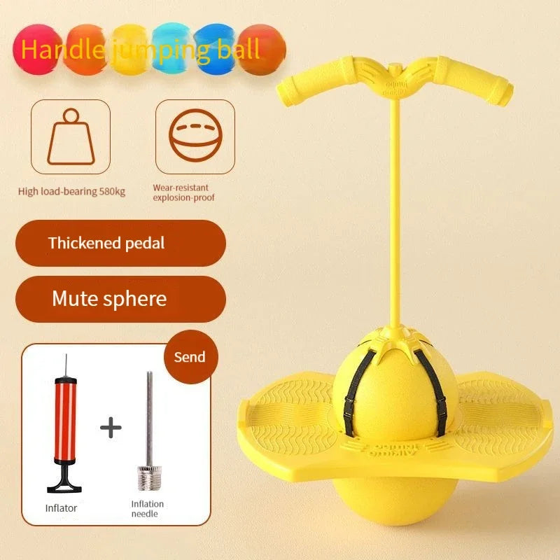 Pelota de Rebote Tipo Rana – Juego Activo para Mejorar el Equilibrio y la Coordinación