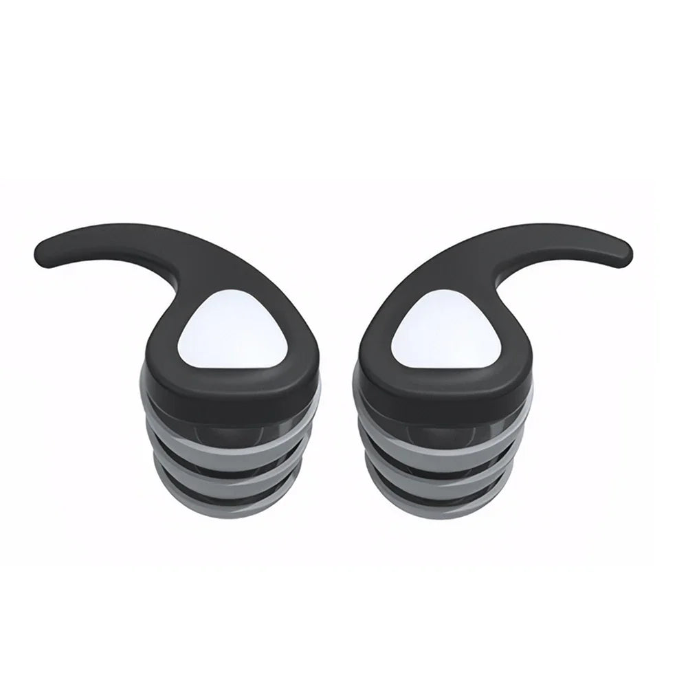 Tapones para los oídos con bloqueo de sonido para niños, Protector de silicona impermeable, reutilizable, reducción de ruido para piscina, baño, ducha, surf