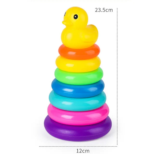 Torre de Bolas Montessori – Coordinación Visual y Juego de Causa-Efecto