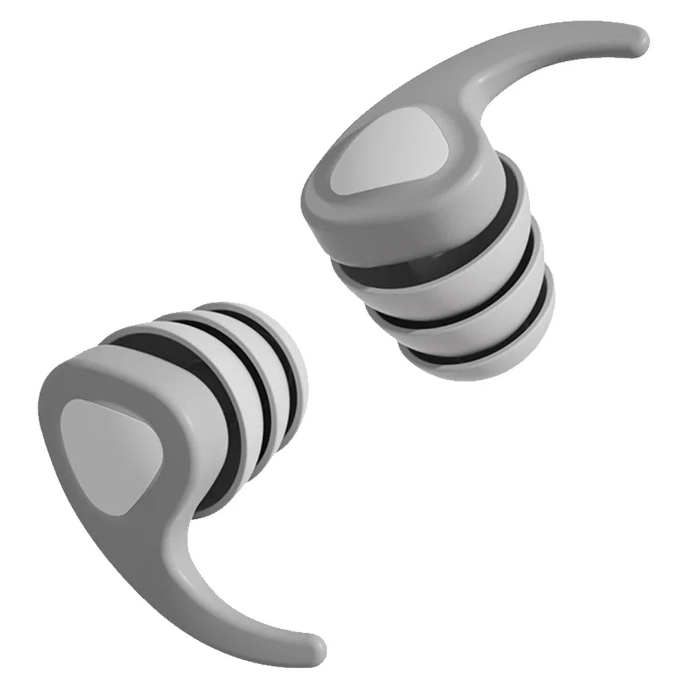 Tapones para los oídos con bloqueo de sonido para niños, Protector de silicona impermeable, reutilizable, reducción de ruido para piscina, baño, ducha, surf