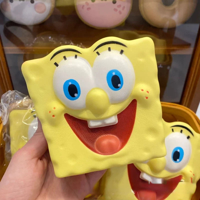 Juguete Antiestrés Bob Esponja – Apretar, Relajar y Disfrutar