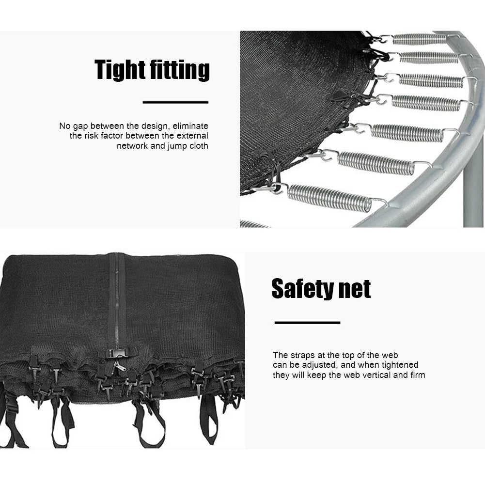 Red de Seguridad para Trampolín – Protección en Juegos Activos para Niños