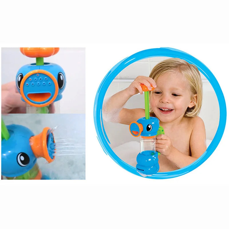 Juguete de Baño con Pato y Rueda de Agua – Juego Sensorial en la Ducha