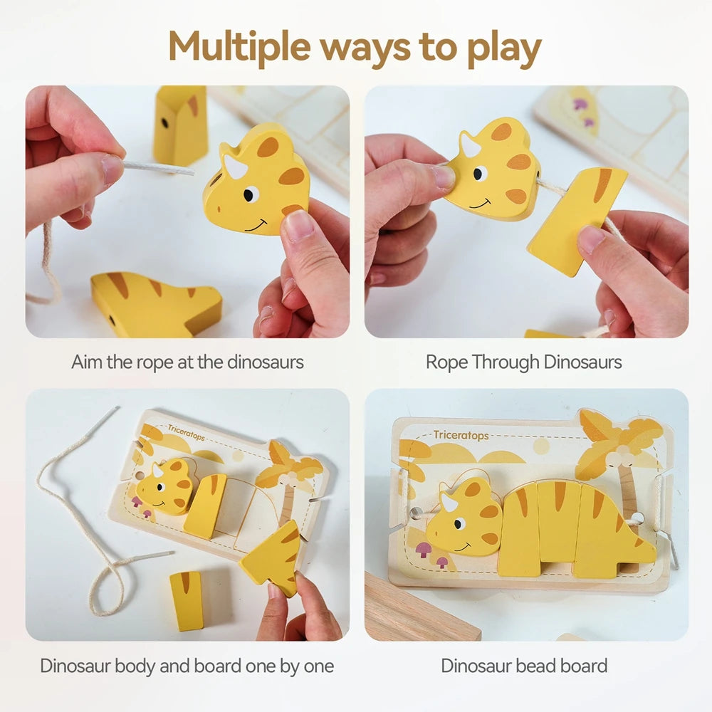 Rompecabezas 3D con Velcro – Asociación, Creatividad y Juego Manual
