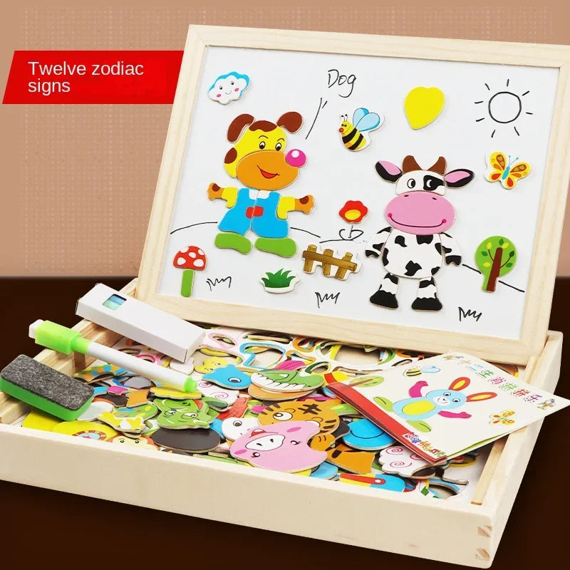 Tablero de Dibujo Montessori – Creatividad, Coordinación y Juego Visual