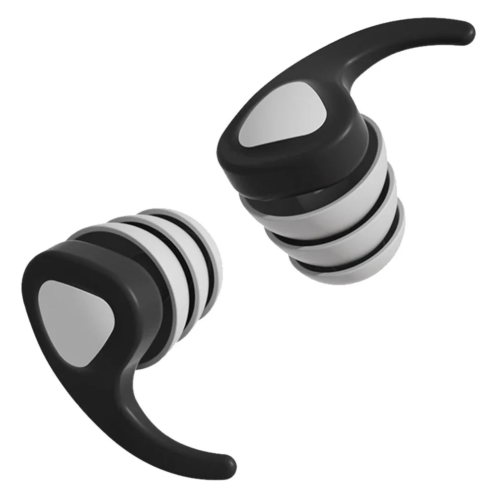 Tapones para los oídos con bloqueo de sonido para niños, Protector de silicona impermeable, reutilizable, reducción de ruido para piscina, baño, ducha, surf