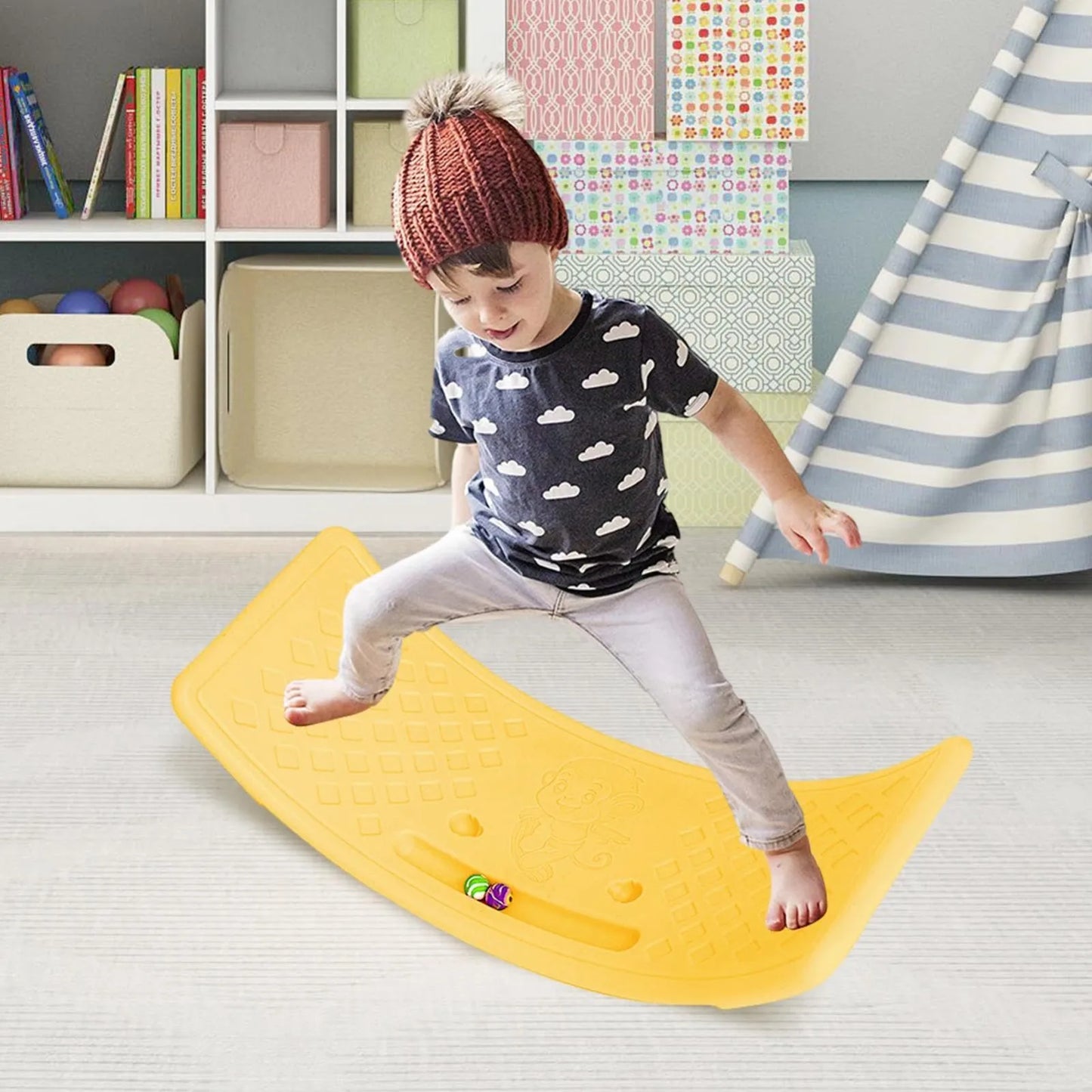 Tabla de Equilibrio Sensorial – Mejora el Balance y la Coordinación en Niños