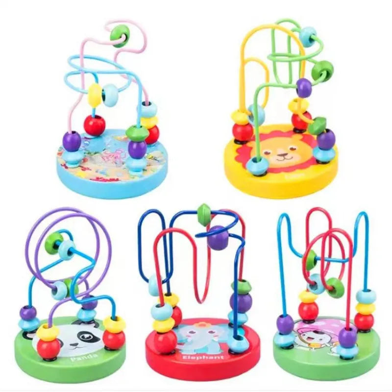 Laberinto de Cuentas Montessori – Movimiento, Atención y Juego Sensorial