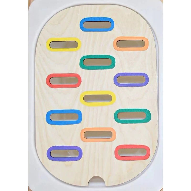 Bandeja Sensorial Montessori – Clasificación y Coordinación en Juego Abierto
