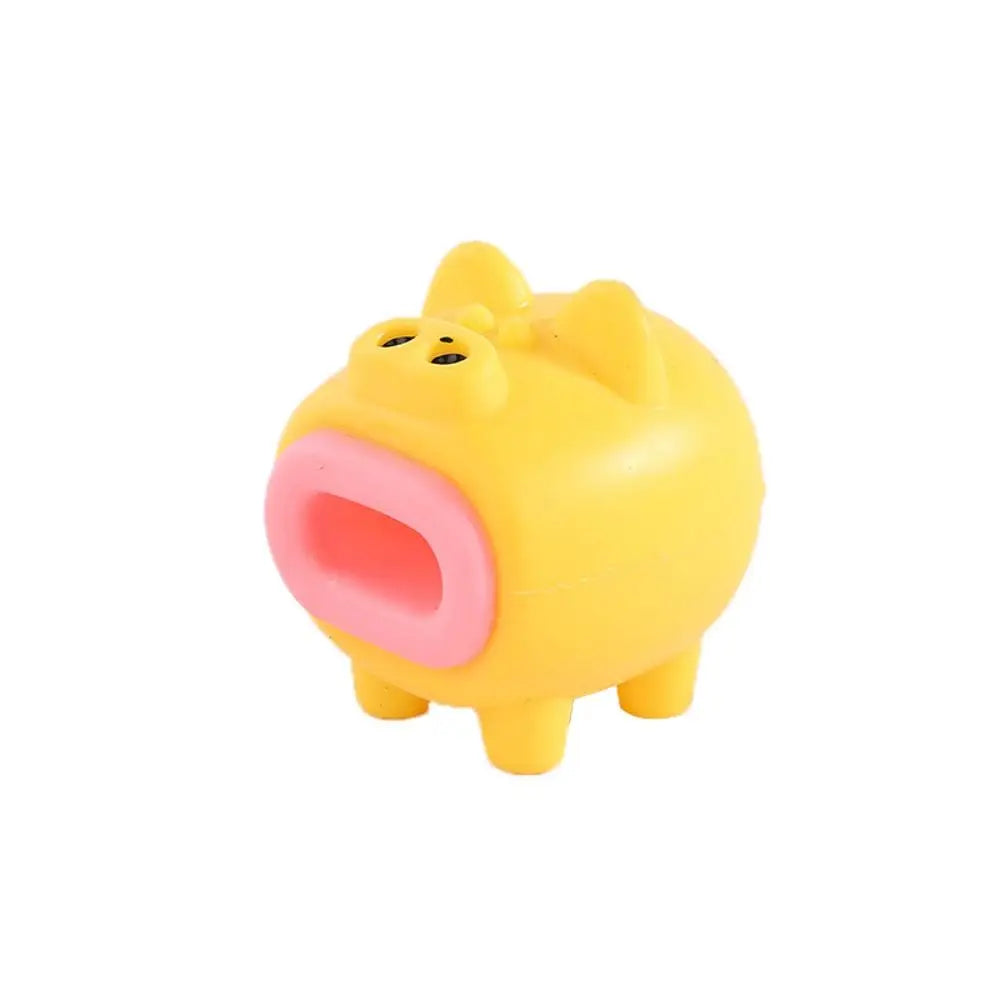 Juguete sensorial para apretar, minicerdo de dibujos animados Kawaii, suave y elástico