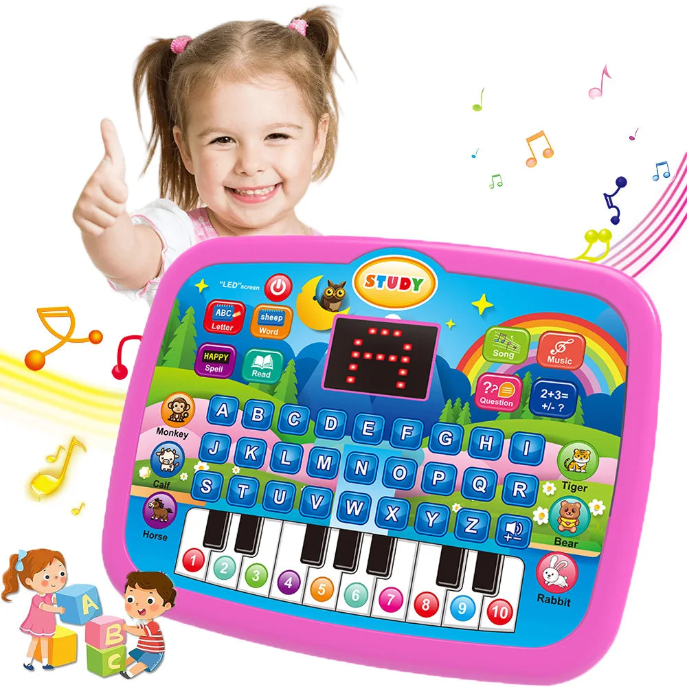 Teclado Educativo Sensorial – Estimulación Musical y Aprendizaje Multisensorial, aprendizaje matemáticas y alfabetización, teclado electrónico
