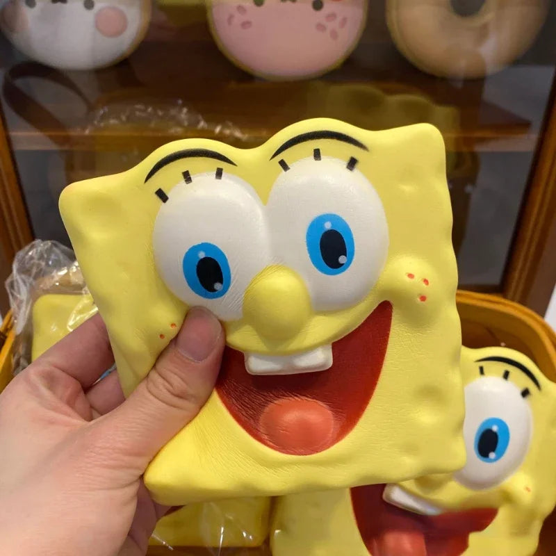 Juguete Antiestrés Bob Esponja – Apretar, Relajar y Disfrutar
