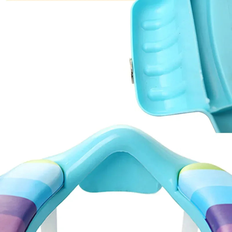 Asiento para orinal de bebé, asiento seguro para orinal para niños con reposabrazos para niñas y niños, cojín para orinal infantil para viajes al aire libre