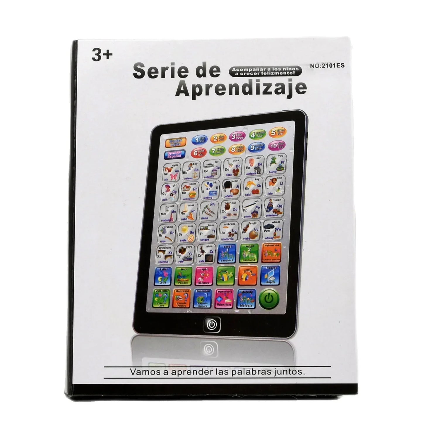 Mini Ordenador Educativo Bilingüe – Aprende Español e Inglés con Juegos Interactivos