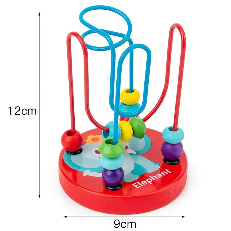 Laberinto de Cuentas Montessori – Movimiento, Atención y Juego Sensorial