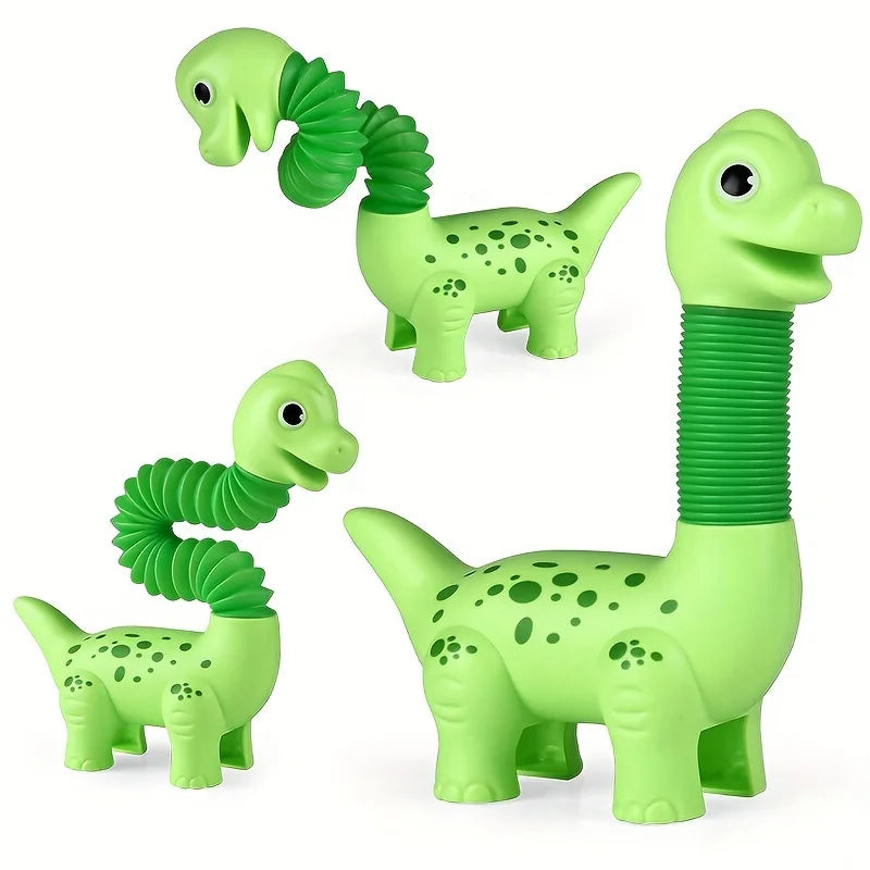 Tubo Sensorial Extensible Dinosaurio – Juego Estimulante y Divertido