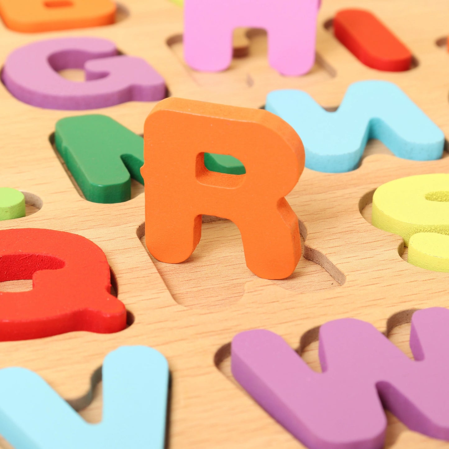 Rompecabezas Montessori de Madera – Asociación Visual y Desarrollo Cognitivo