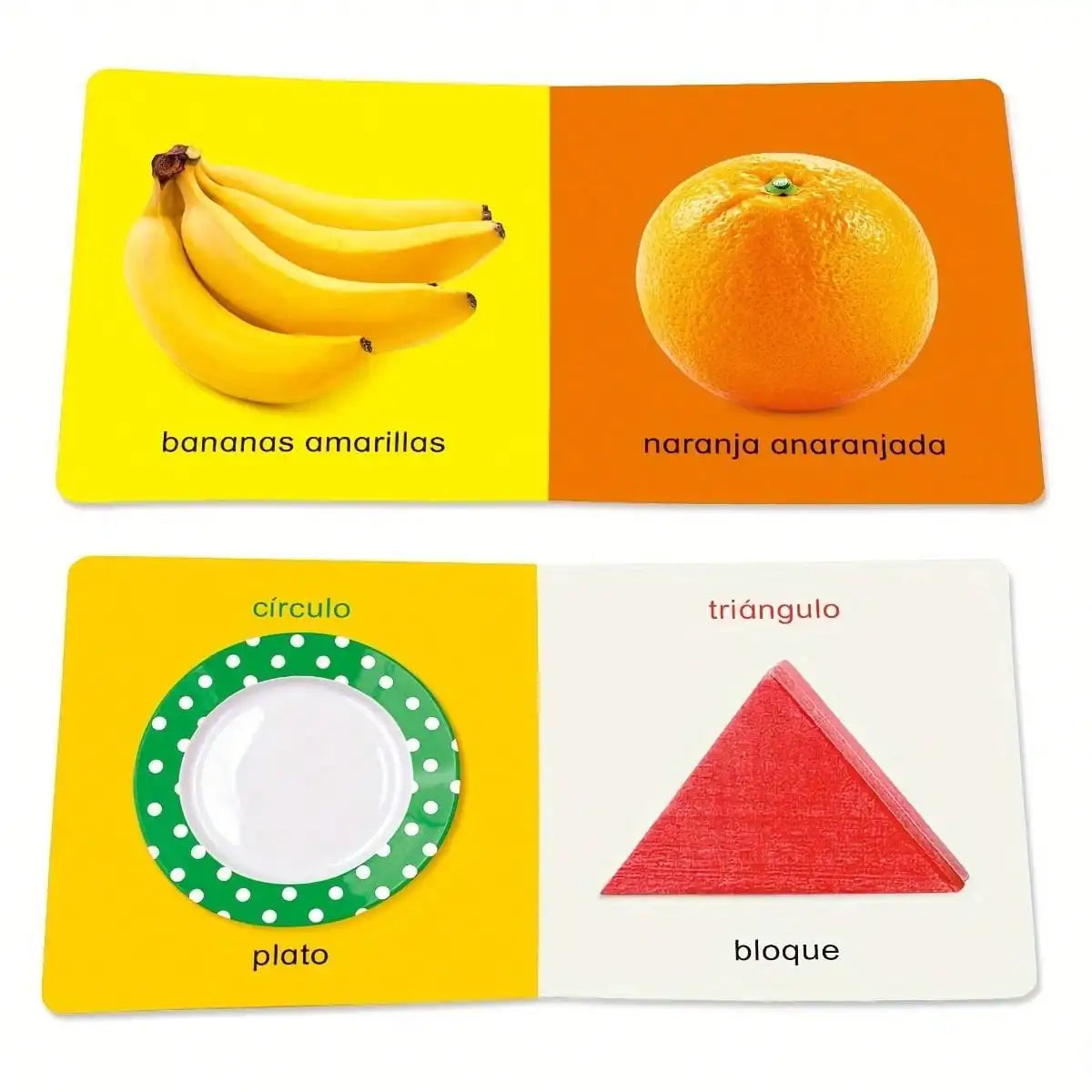 Set de 6 libros educativos en español – Herramienta visual para el aprendizaje
