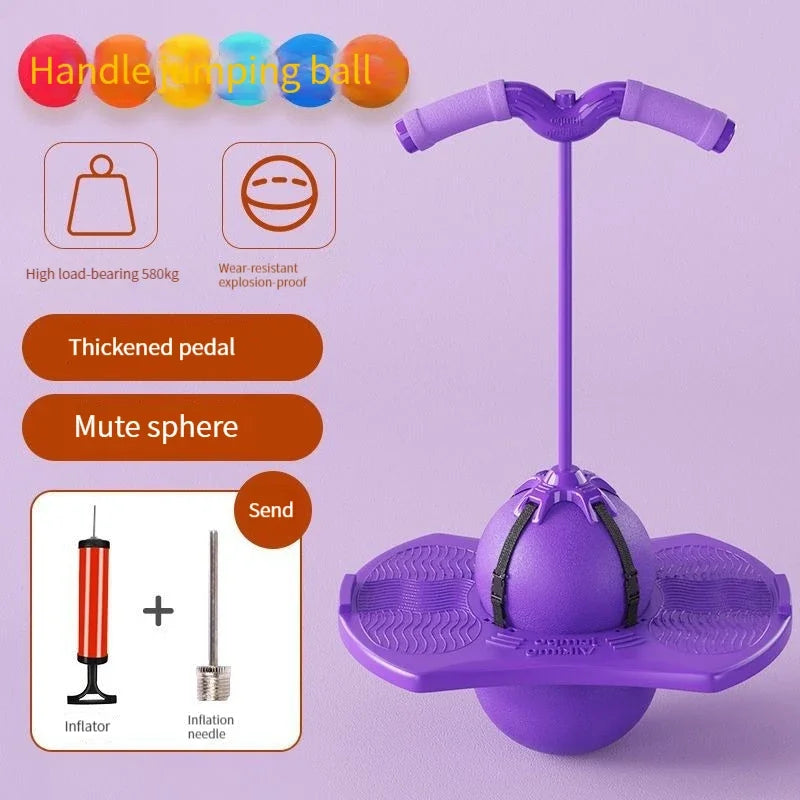 Pelota de Rebote Tipo Rana – Juego Activo para Mejorar el Equilibrio y la Coordinación