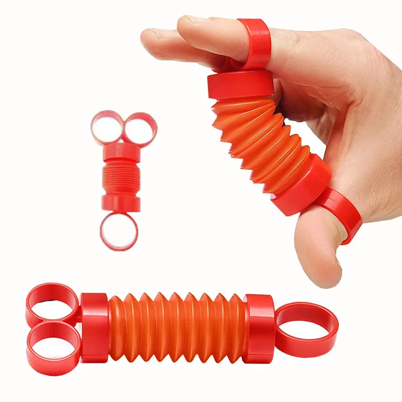 Mini Tubo Sensorial para Dedos – Estiramiento y Alivio del Estrés