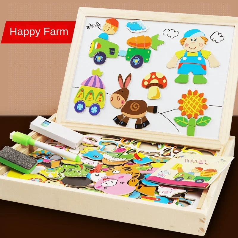 Tablero de Dibujo Montessori – Creatividad, Coordinación y Juego Visual