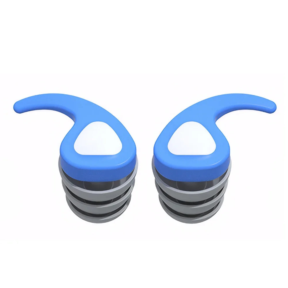 Tapones para los oídos con bloqueo de sonido para niños, Protector de silicona impermeable, reutilizable, reducción de ruido para piscina, baño, ducha, surf