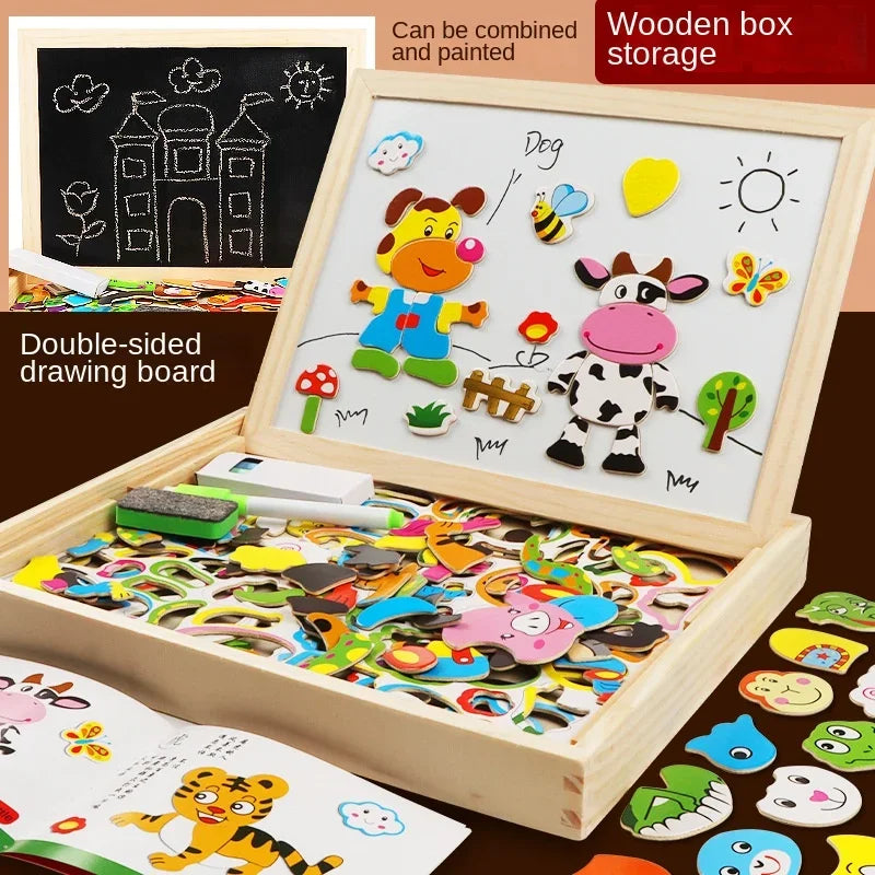 Tablero de Dibujo Montessori – Creatividad, Coordinación y Juego Visual