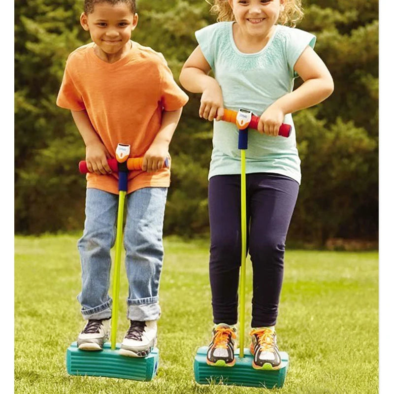 Pogo Saltarín de Espuma para Niños – Juego Activo y Desarrollo Motor