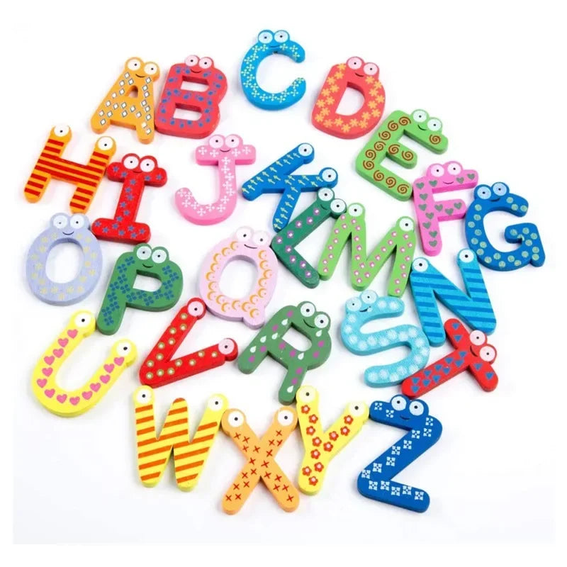 Set Magnético de Letras y Números – Aprendizaje Divertido en la Nevera
