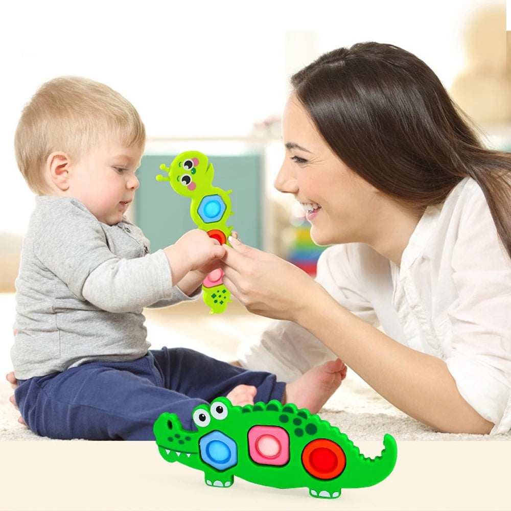 Set de Fidget con presión para Dedos – Estimula la Motricidad Fina y Alivia el Estrés