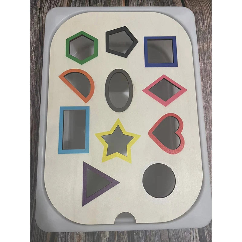 Bandeja Sensorial Montessori – Clasificación y Coordinación en Juego Abierto