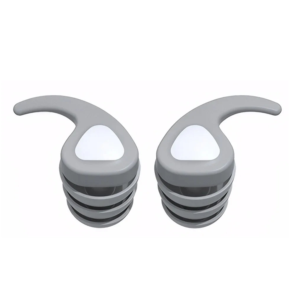 Tapones para los oídos con bloqueo de sonido para niños, Protector de silicona impermeable, reutilizable, reducción de ruido para piscina, baño, ducha, surf