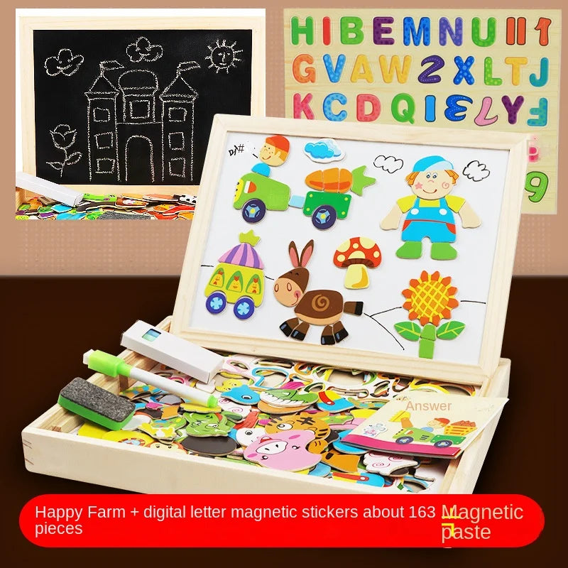Tablero de Dibujo Montessori – Creatividad, Coordinación y Juego Visual