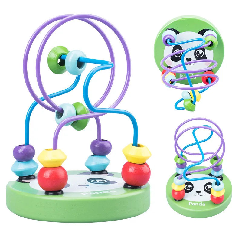 Laberinto de Cuentas Montessori – Movimiento, Atención y Juego Sensorial