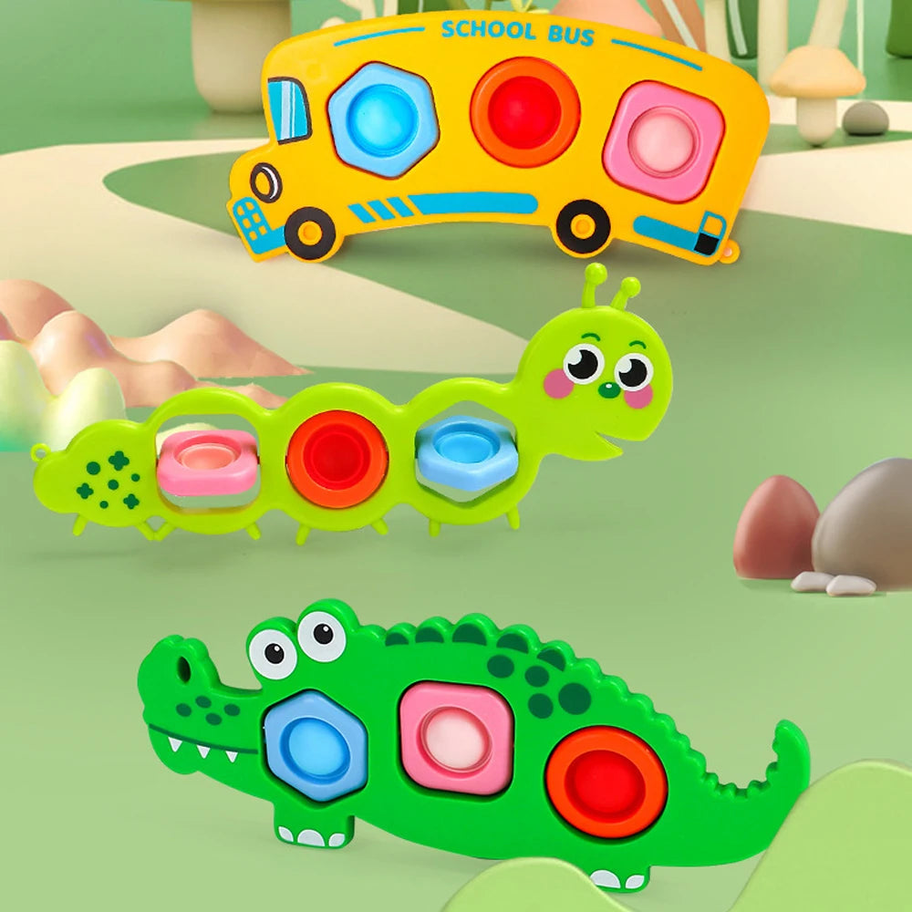 Set de Fidget con presión para Dedos – Estimula la Motricidad Fina y Alivia el Estrés