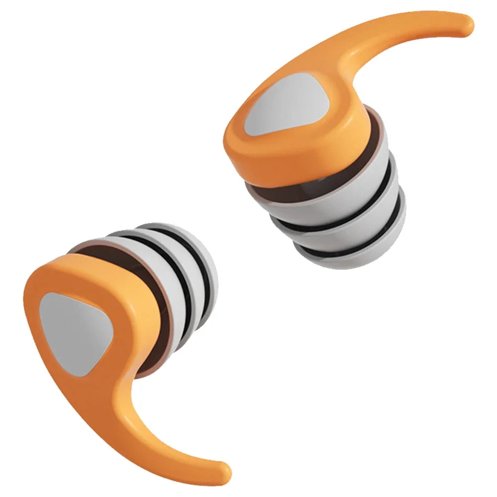 Tapones para los oídos con bloqueo de sonido para niños, Protector de silicona impermeable, reutilizable, reducción de ruido para piscina, baño, ducha, surf