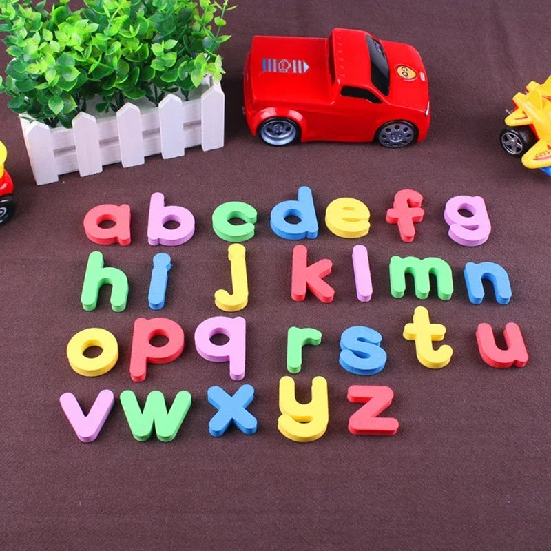 Set de Letras y Números Magnéticos – Juego Educativo para Aprender Jugando