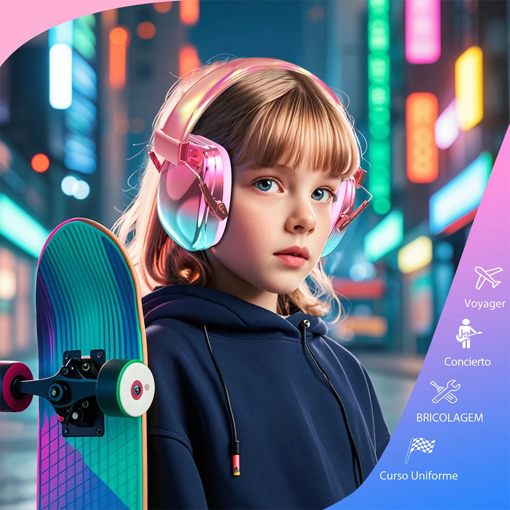Cascos antirruido para Niños – Protección Auditiva y Regulación Sensorial