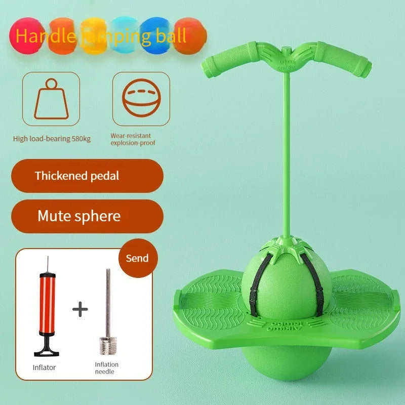 Pelota de Rebote Tipo Rana – Juego Activo para Mejorar el Equilibrio y la Coordinación