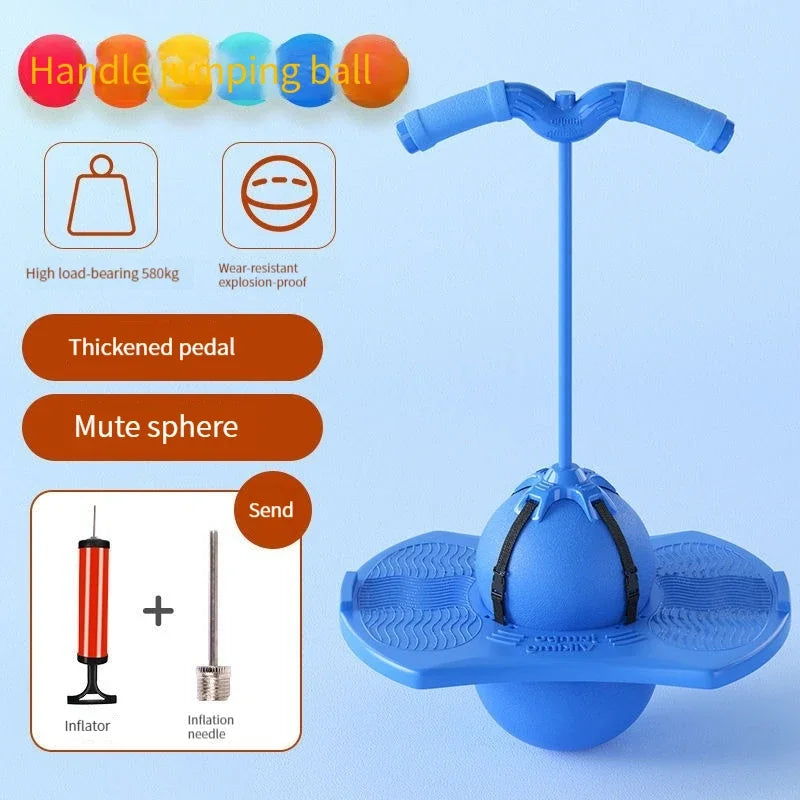 Pelota de Rebote Tipo Rana – Juego Activo para Mejorar el Equilibrio y la Coordinación